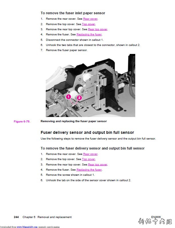惠普 HP LaserJet 5500 5550 英文维修拆机手册.jpg